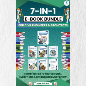 Civil engineering e-book bundle with construction, estimation & site work guides