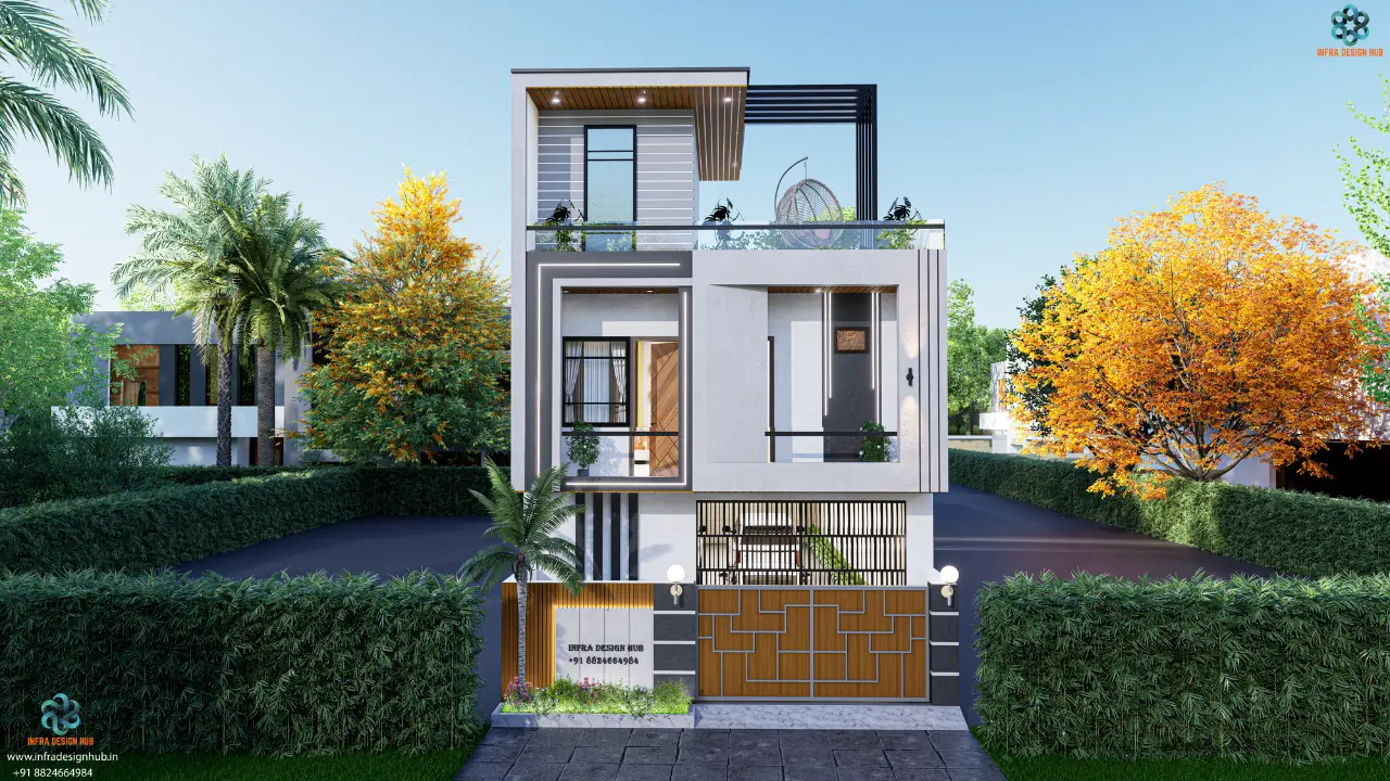 23x68 Sqft House Design - Complete Drawing Set (Infra Design Hub)