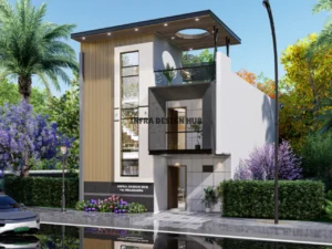 27.5x44.5 Sqft House Design - Infra Design Hub