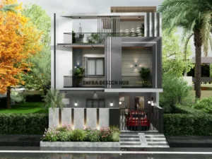 28x58 Sqft House Design - Infra Design Hub