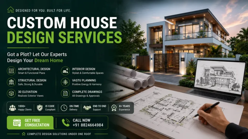 Custom Architectural Design Services for Residential House Projects