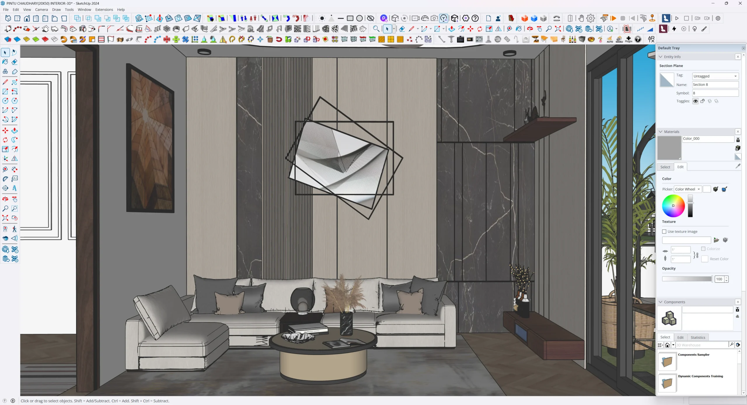 20x50 House 3D Model - Image 2