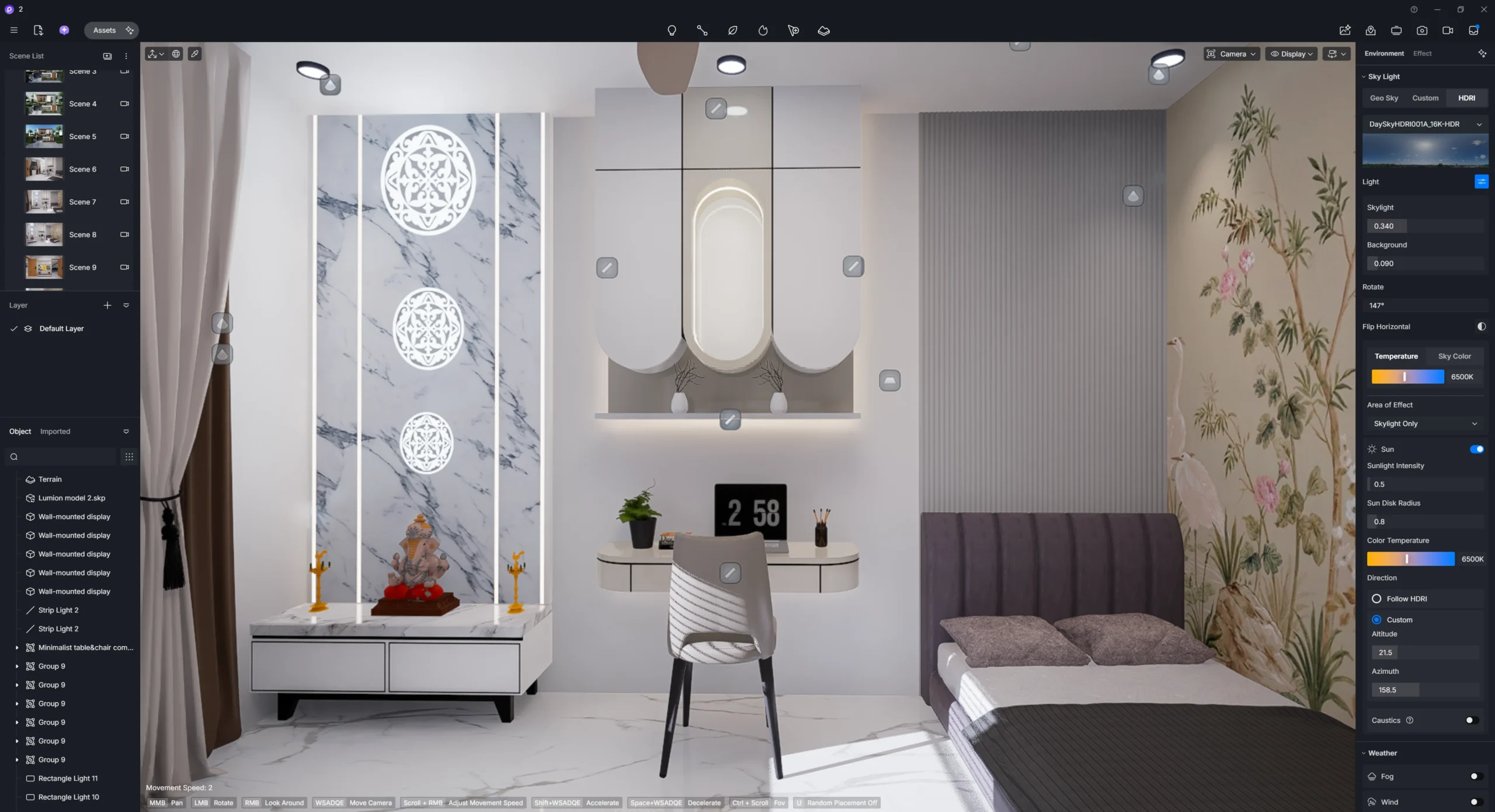30x50 House 3D Model - Image 3